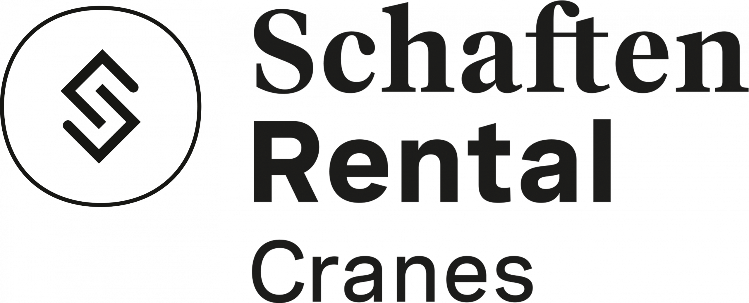 Schaften rental cranes logo